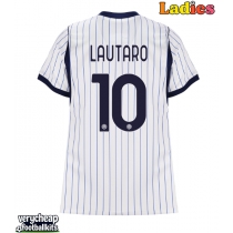 Inter Milan Lautaro Martinez #10 Replica Away Shirt Ladies 2026-27 Short Sleeve